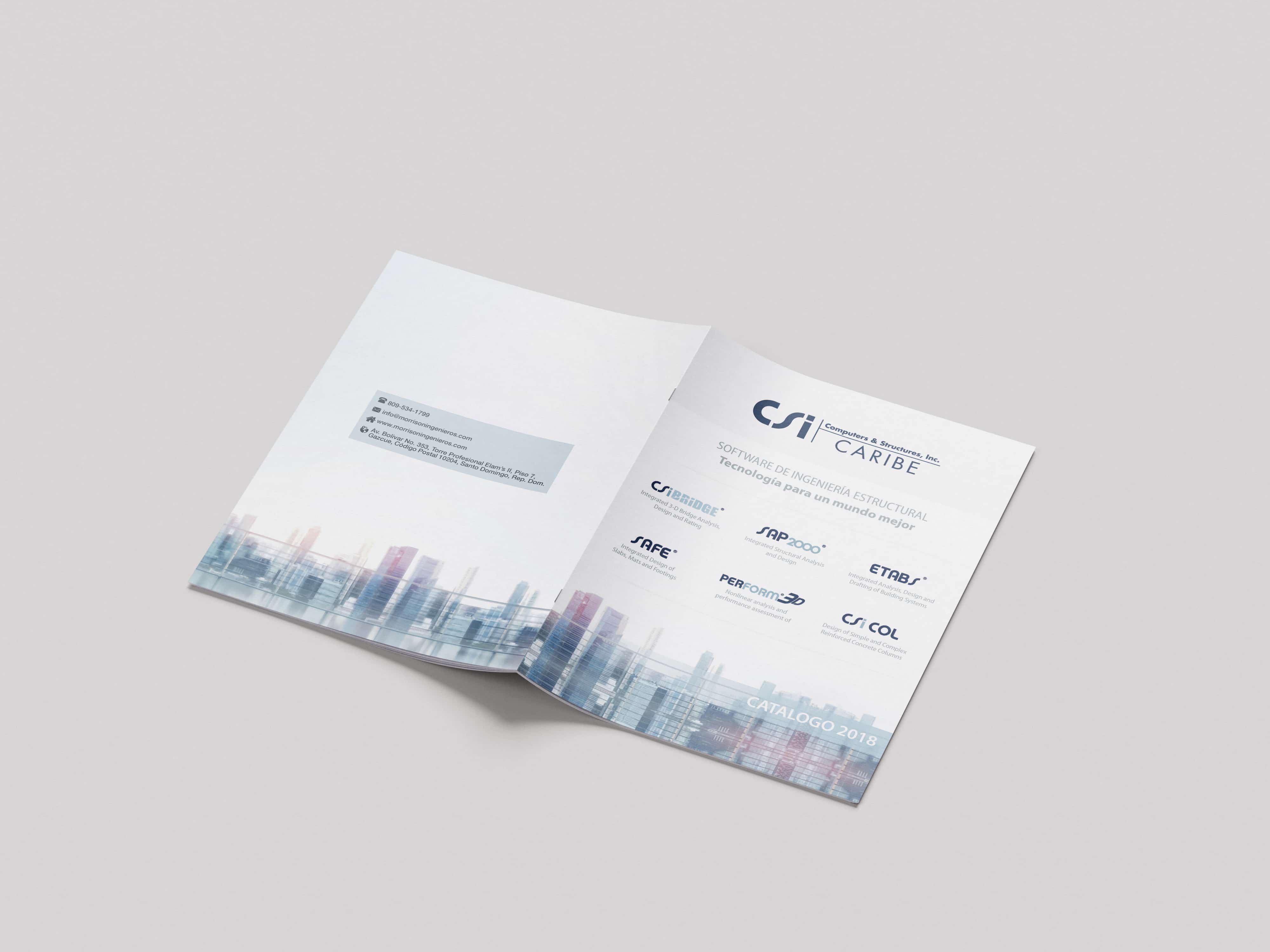 Diseño de Catálogo Corporativo – CSI Caribe